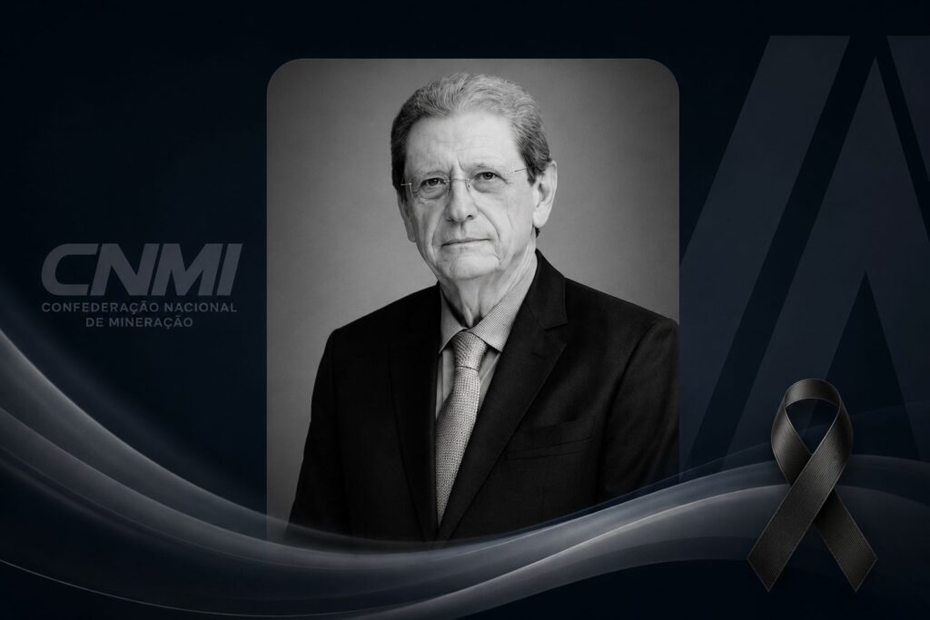 Nota de pesar da CNMI pelo falecimento do Dr. Paulo Vargas, destacando sua contribuição e legado para o setor mineral brasileiro.